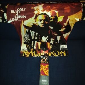 Raekwon Only Built For Cuban Linx Sublimated T-Shirt And Stance Socks (Rare)